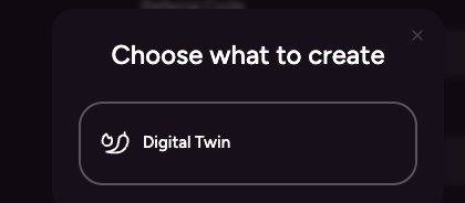 Création d'un Digital Twin sur OhChat