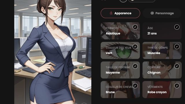 Récapitulatif du personnage avant création